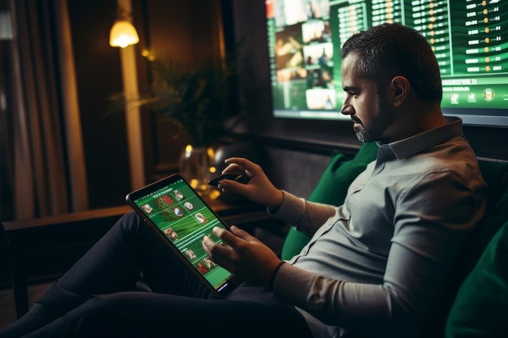 Live dealer table di perangkat mobile betwing88